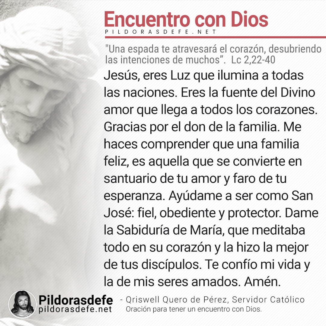 Oración del día 2 de Febrero - Oración de Encuentro con Dios